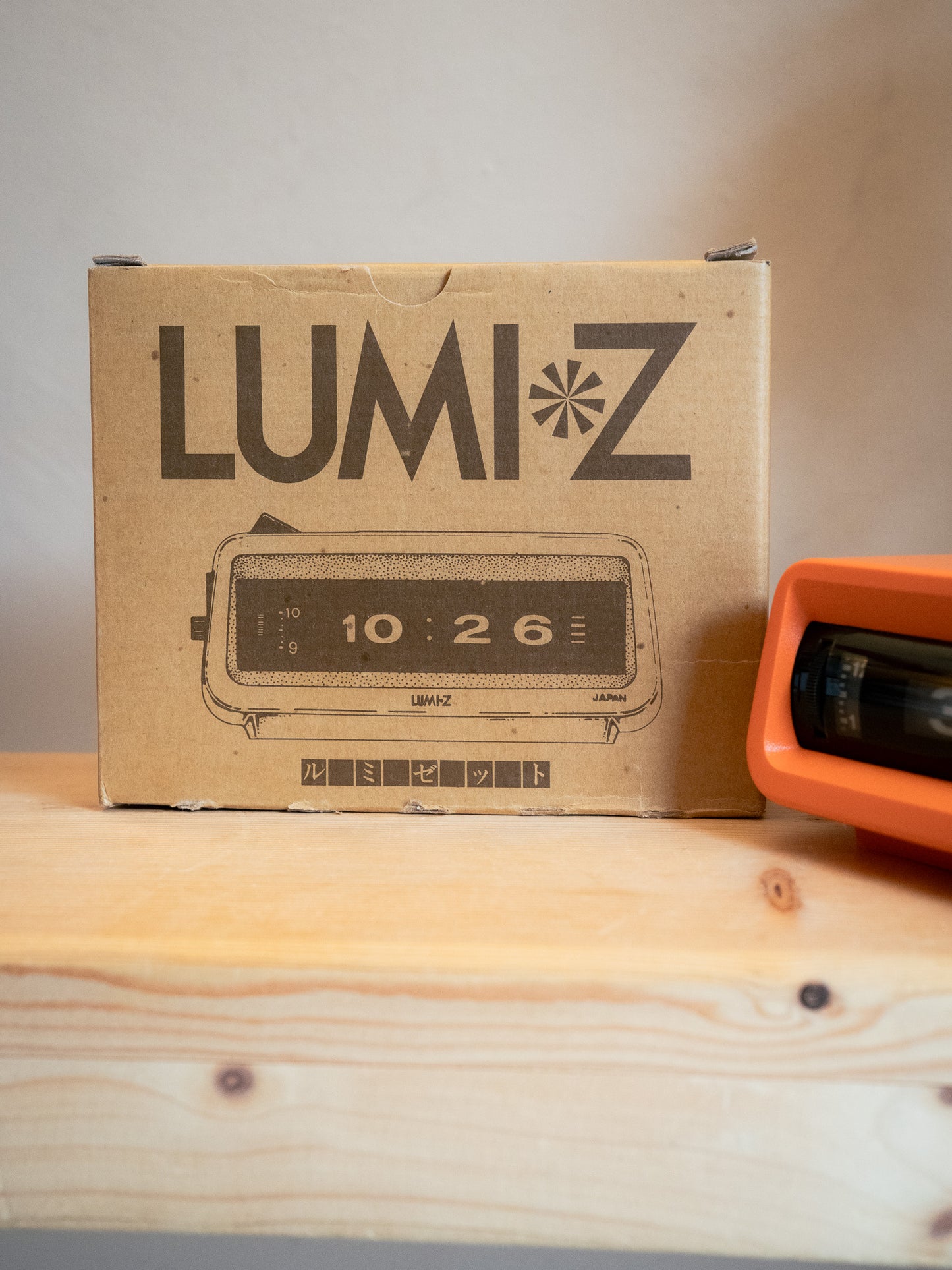 1970s "田村電機" LUMI-Z ST-20 滾筒卷軸式時鐘 - New Old Stock