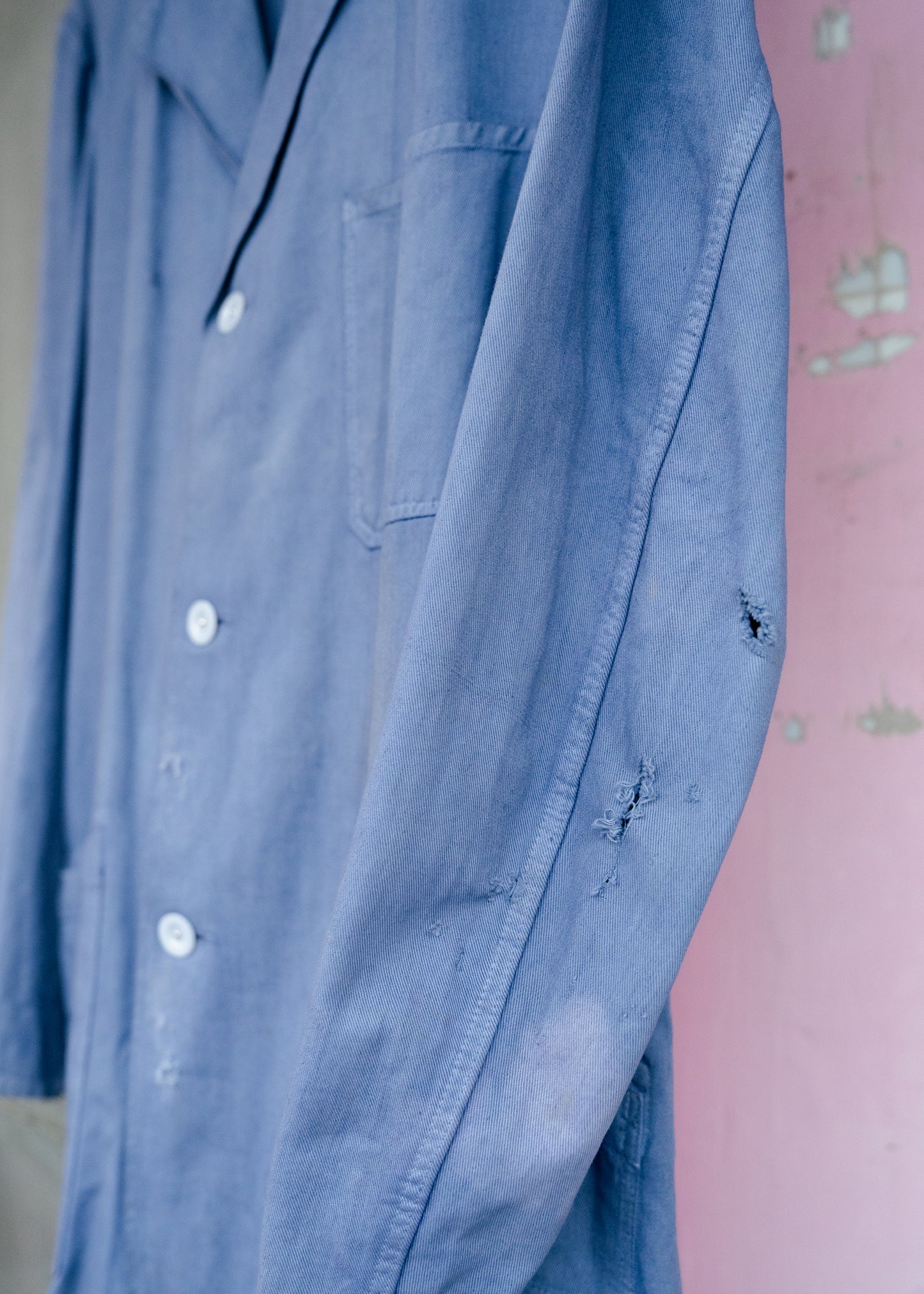 1960's European Overdyed Duster Coat