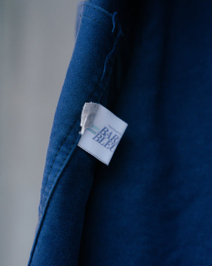 1960s French "BARBE BLEUE" Indigo Moleskin Jacket