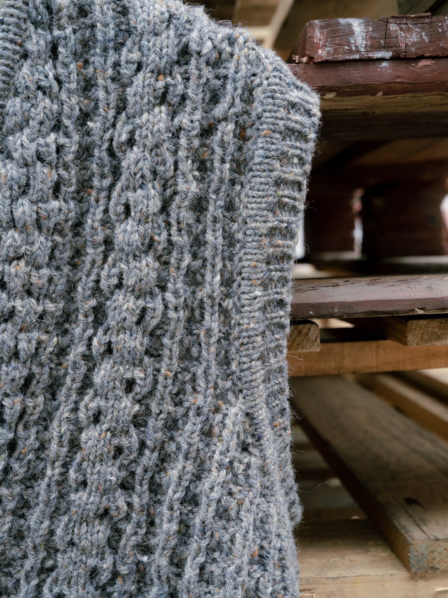1980s "CladyKnit" Wool Knit Vest