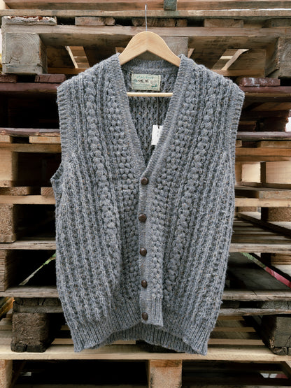 1980年代の「CladyKnit」ウールニットベスト