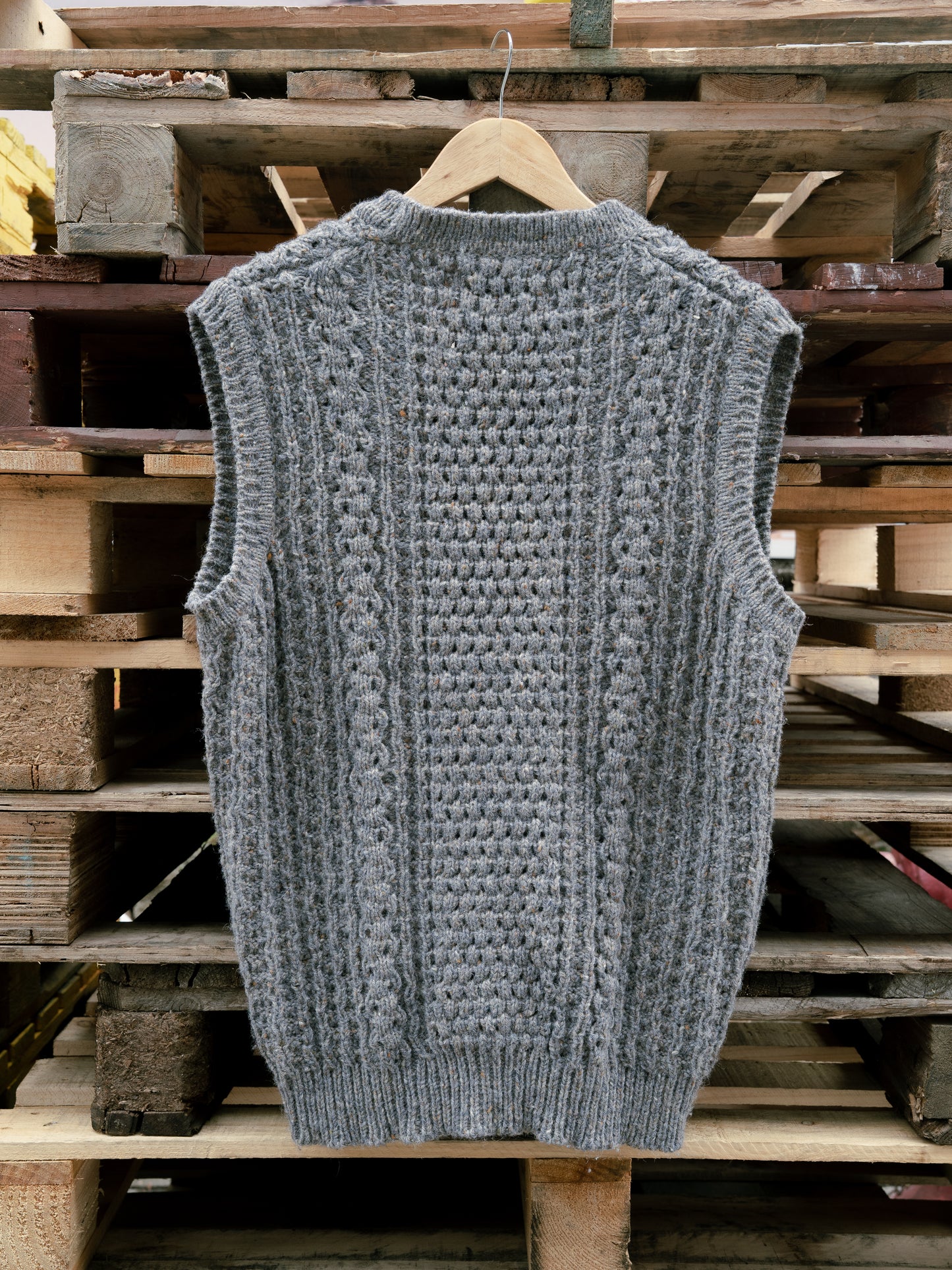 1980s "CladyKnit" Wool Knit Vest