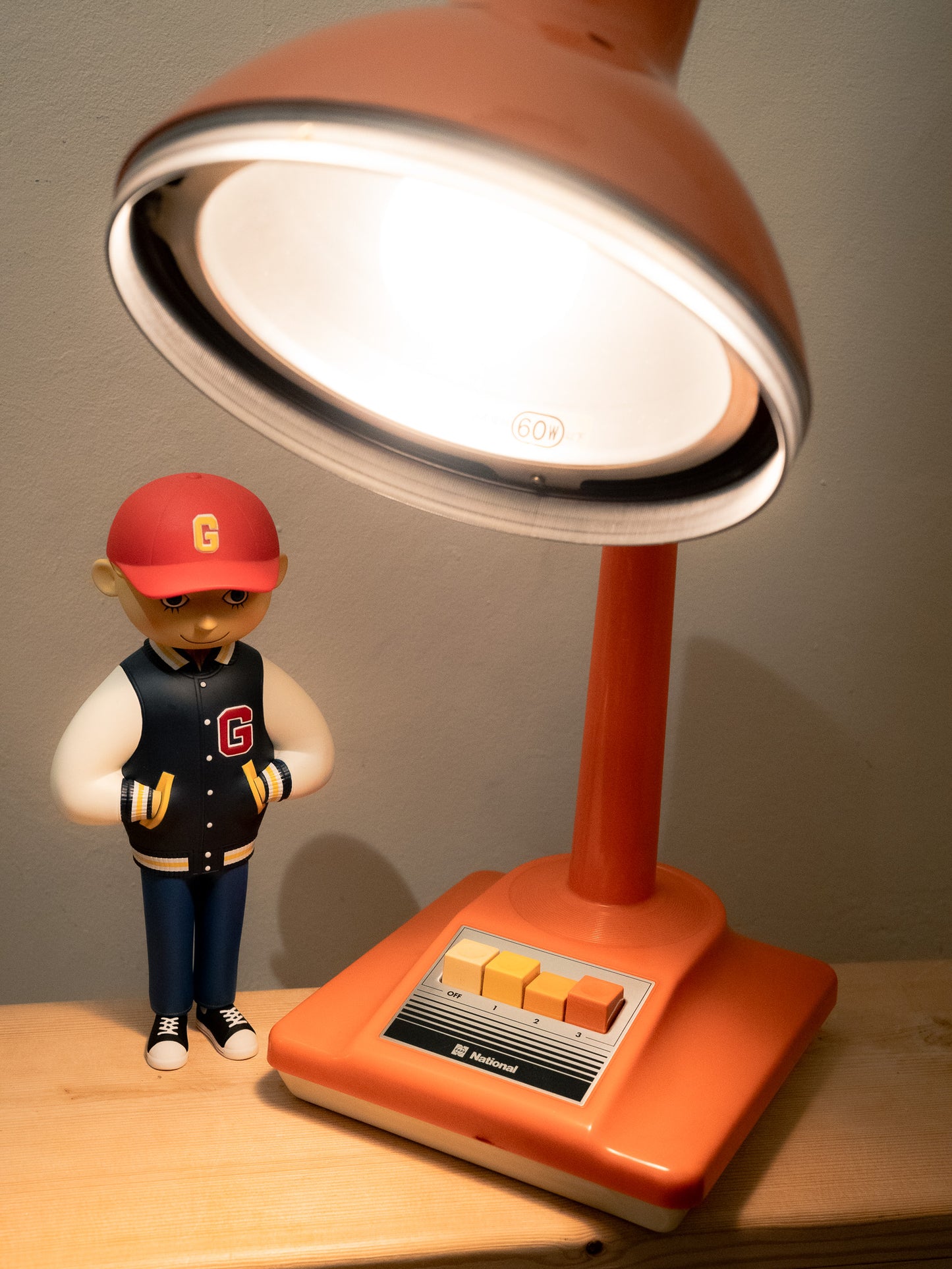 1970s "NATIONAL" LB-616-D Table Lamp