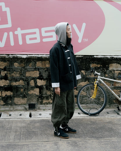 "Golden Tiger" Chinese Button Shirt