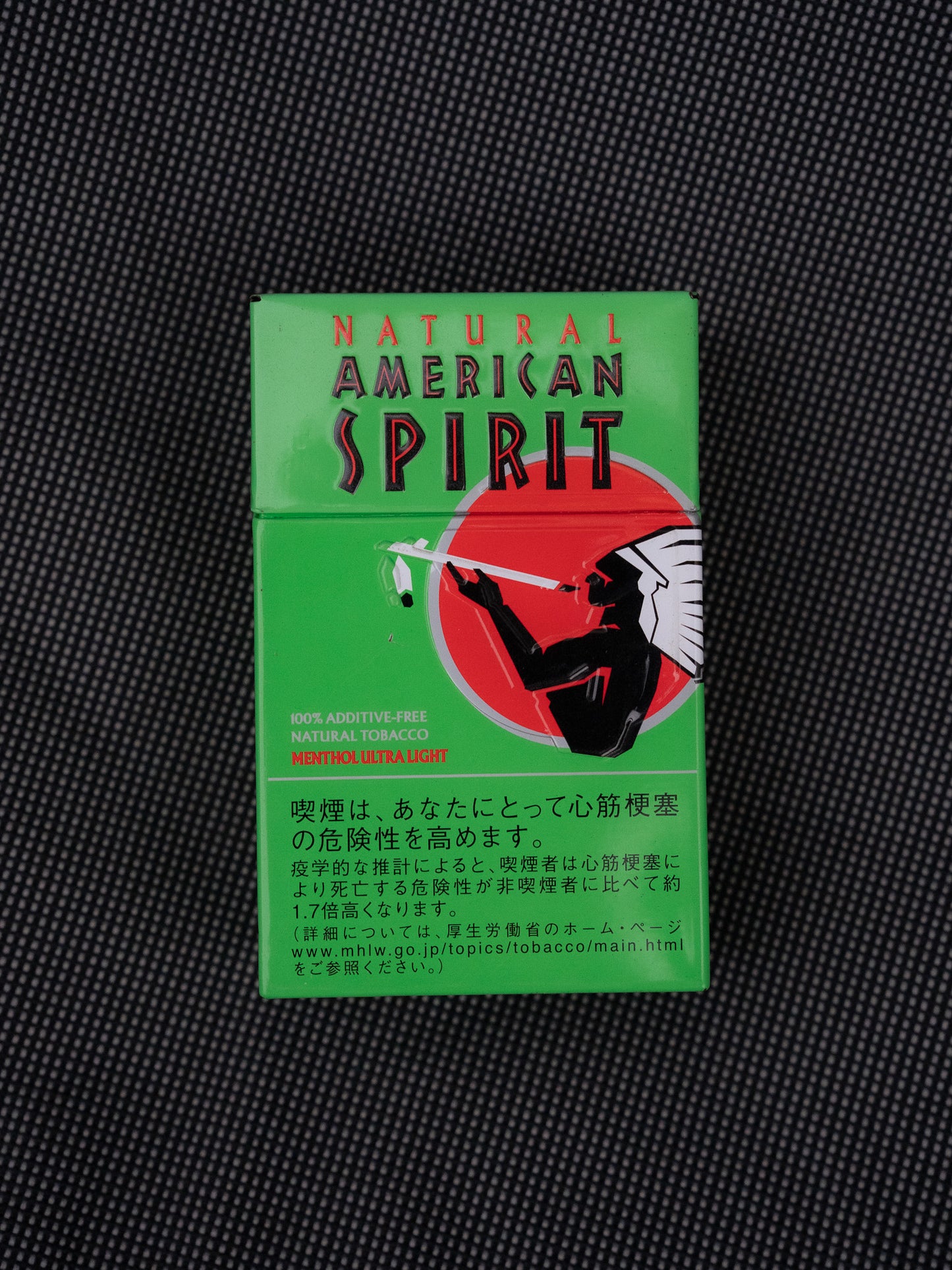 「アメリカン スピリット」メタルシガレットボックス