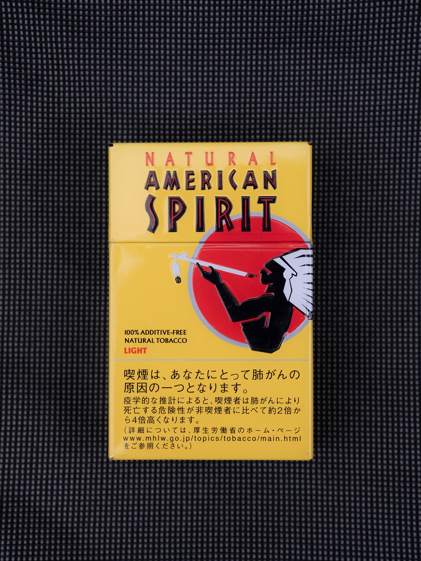 「アメリカン スピリット」メタルシガレットボックス