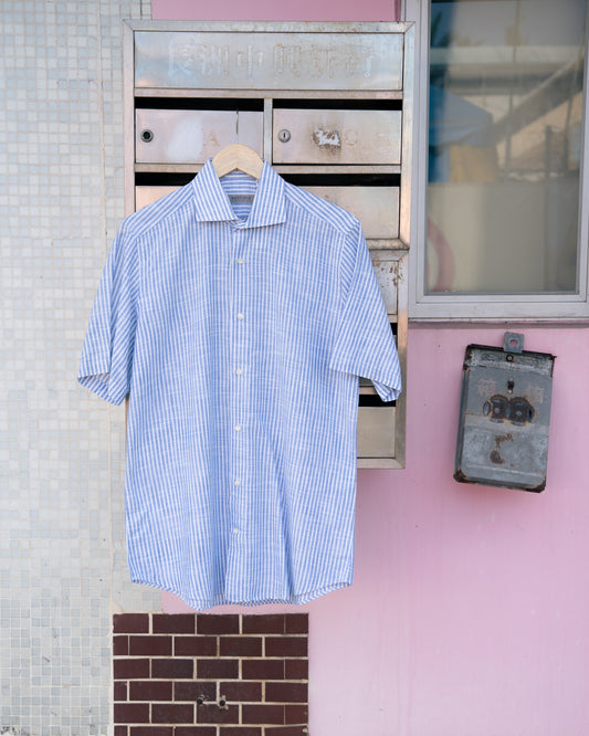 "SARTORIA DIFFUSION" Striped Button-Up Shirt