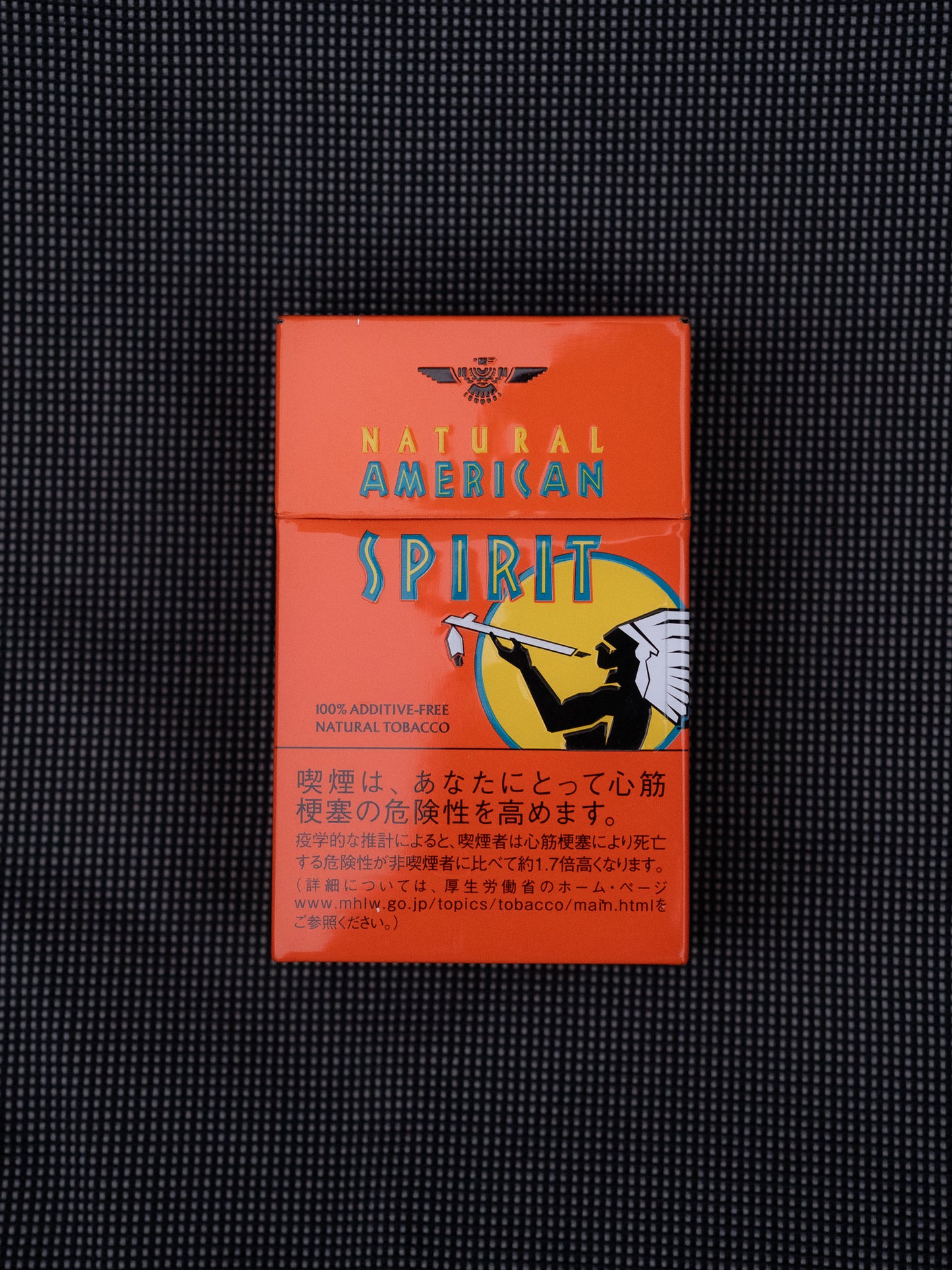 「アメリカン スピリット」メタルシガレットボックス