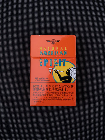 「アメリカン スピリット」メタルシガレットボックス