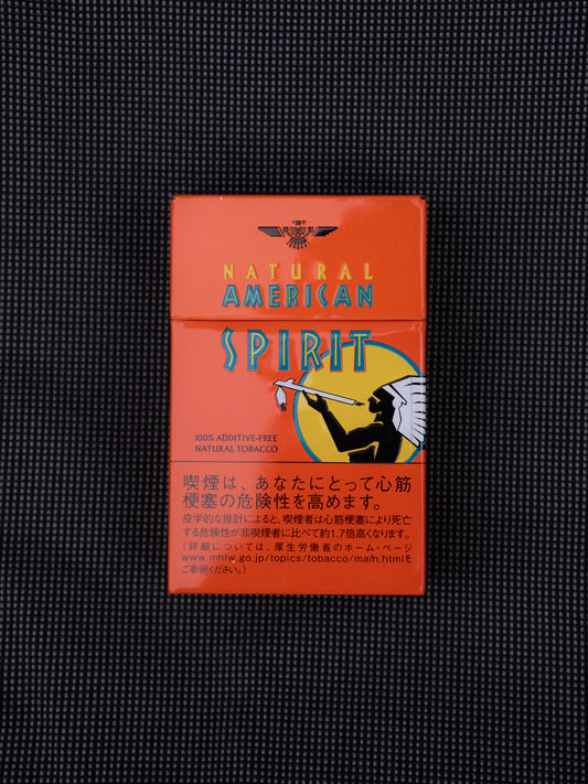 「アメリカン スピリット」メタルシガレットボックス