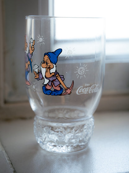 Coca-Cola x DISNEY The Seven Dwarfs Glass Tumbler