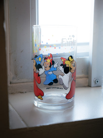FANTA x DISNEY Wizard Novelty Sticker Glass Tumbler