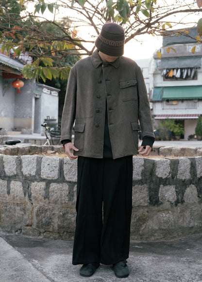 ~1950s French Pique Hunting Jacket