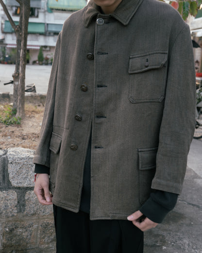 ~1950s French Pique Hunting Jacket