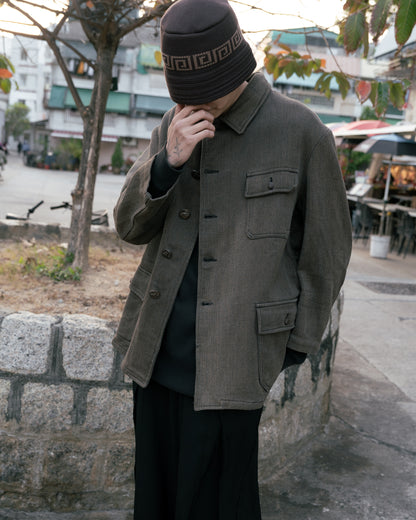 ~1950s French Pique Hunting Jacket