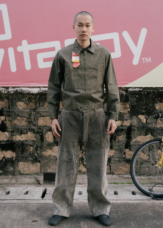 1960-70s French HBT Work Jacket - Deadstock
