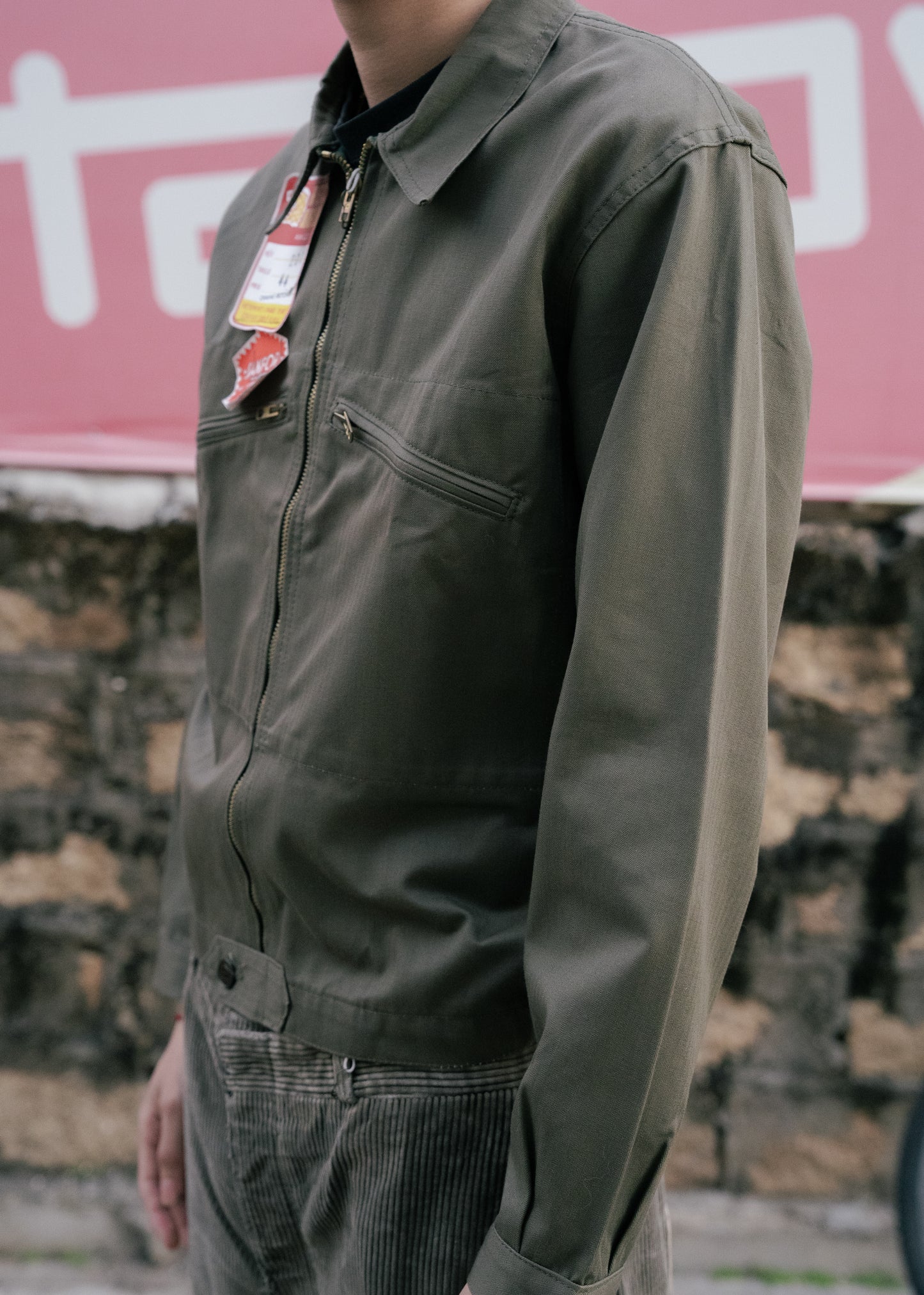 1960-70s French HBT Work Jacket - Deadstock