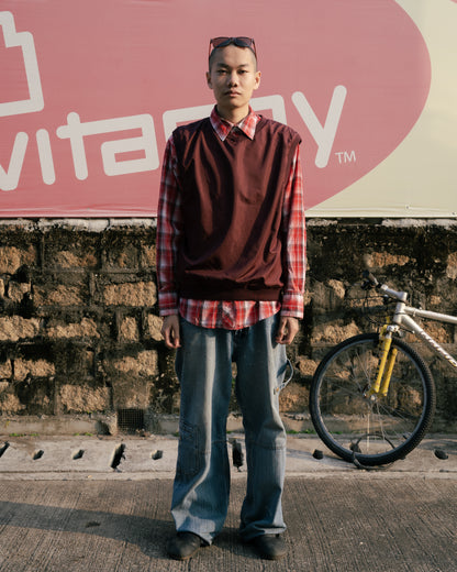 1990s "Ralph Lauren POLO GOLF" Pullover Vest