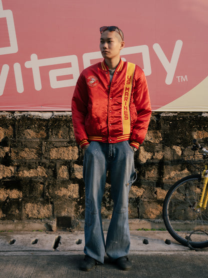 1980s ”PRIORITY MALE“ U.S. Marines Bomber Jacket