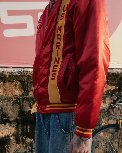 1980s ”PRIORITY MALE“ U.S. Marines Bomber Jacket
