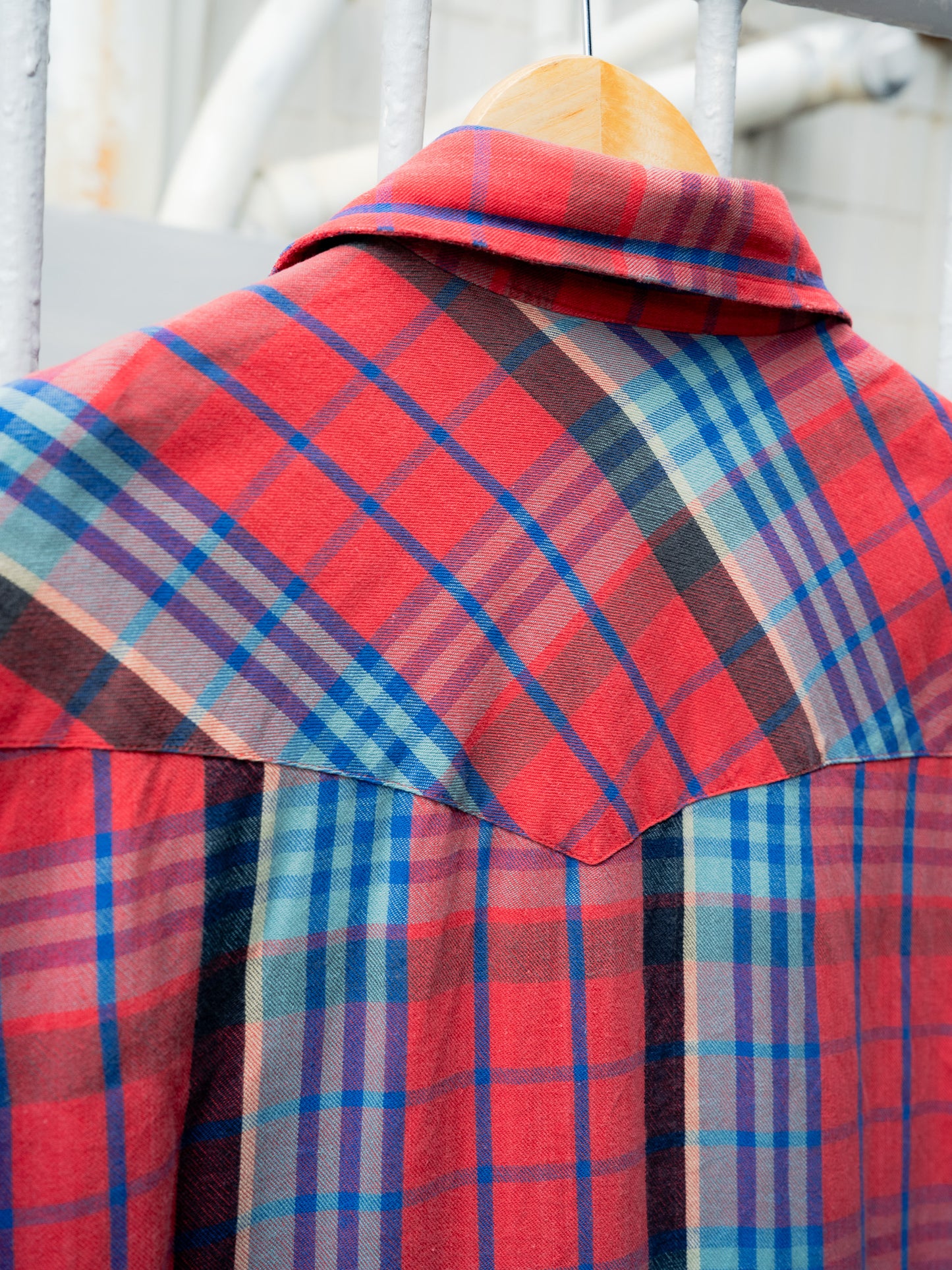 "ELY CATTLEMAN" Plaid Long Sleeves Snap Shirt