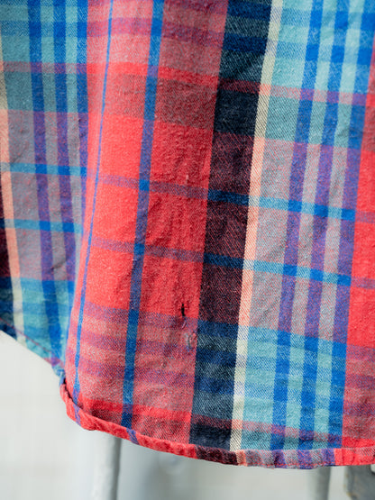 "ELY CATTLEMAN" Plaid Long Sleeves Snap Shirt