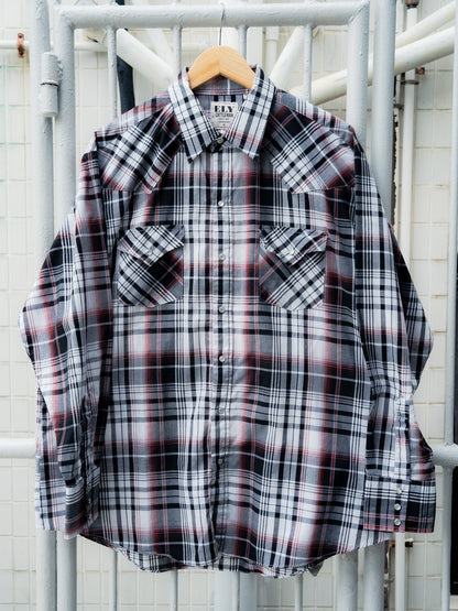 "ELY CATTLEMAN" Long Sleeves Western Snap Shirt