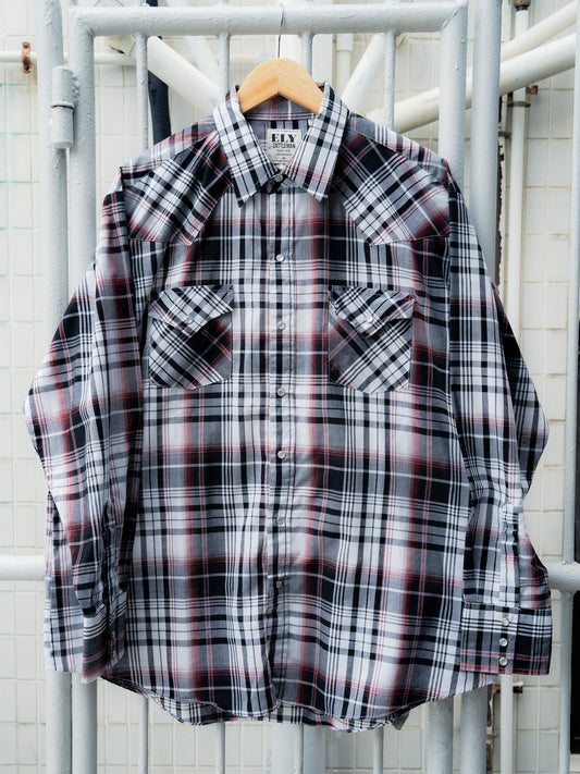 "ELY CATTLEMAN" Long Sleeves Western Snap Shirt