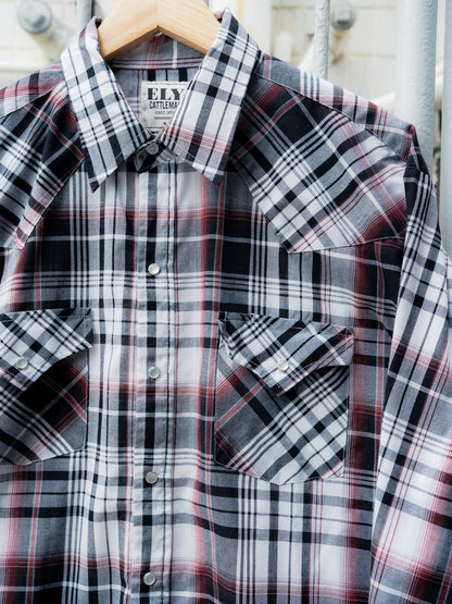 "ELY CATTLEMAN" Long Sleeves Western Snap Shirt