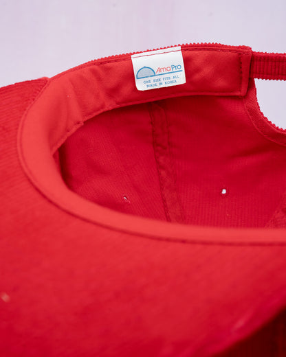 1980-90s "AmaPro" GMC TRUCKS Corduroy Zipback Rope Cap