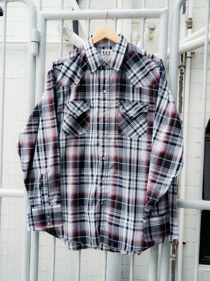 "ELY CATTLEMAN" Long Sleeves Western Snap Shirt