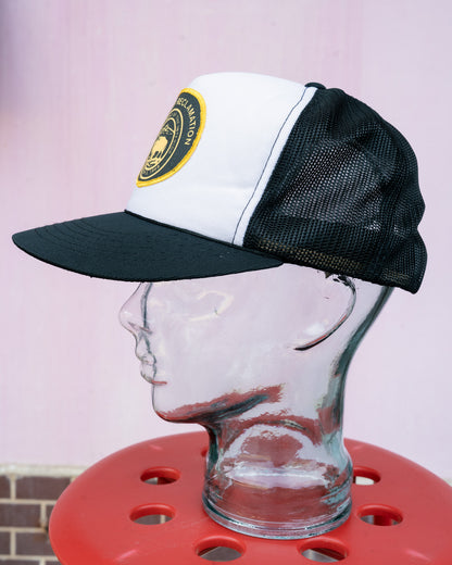 1980-90s "YOUNG AN" U.S. Bureau of Reclamation Official Logo Mesh Back Trucker Hat