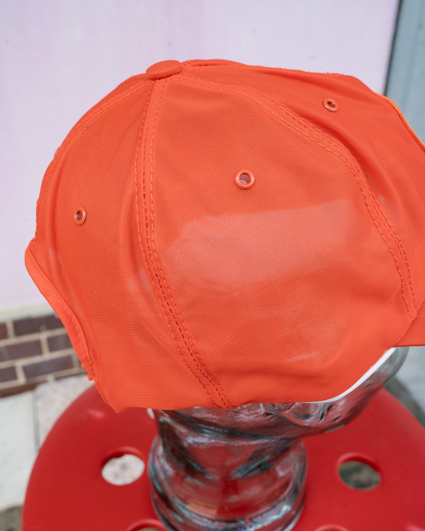 1980s "LOUISVILLE MFG. CO." All-Mesh 6-Panel Cap