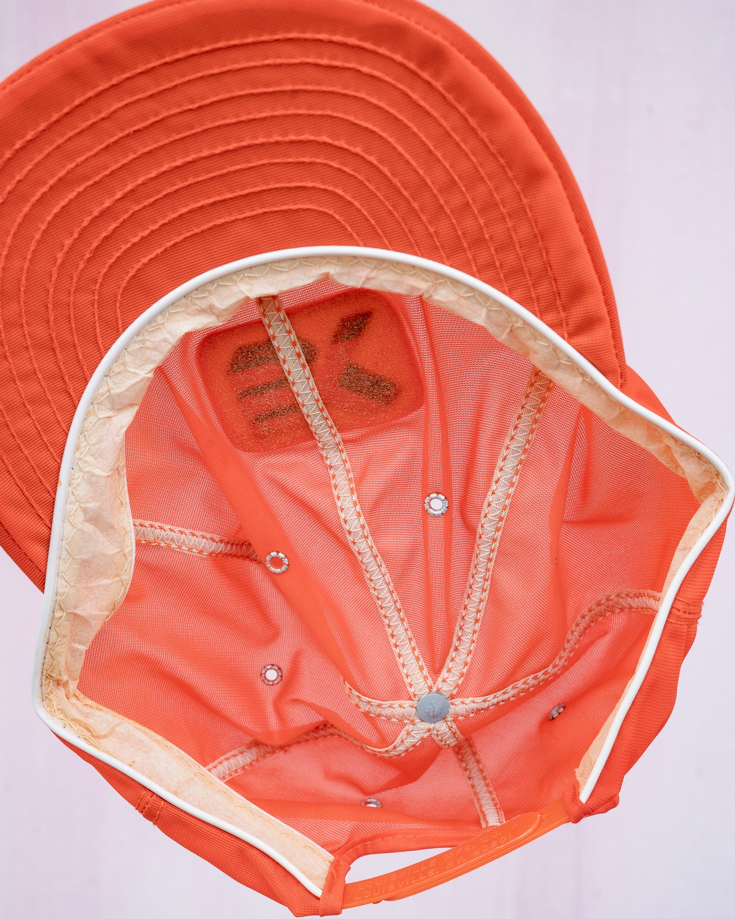 1980s "LOUISVILLE MFG. CO." All-Mesh 6-Panel Cap