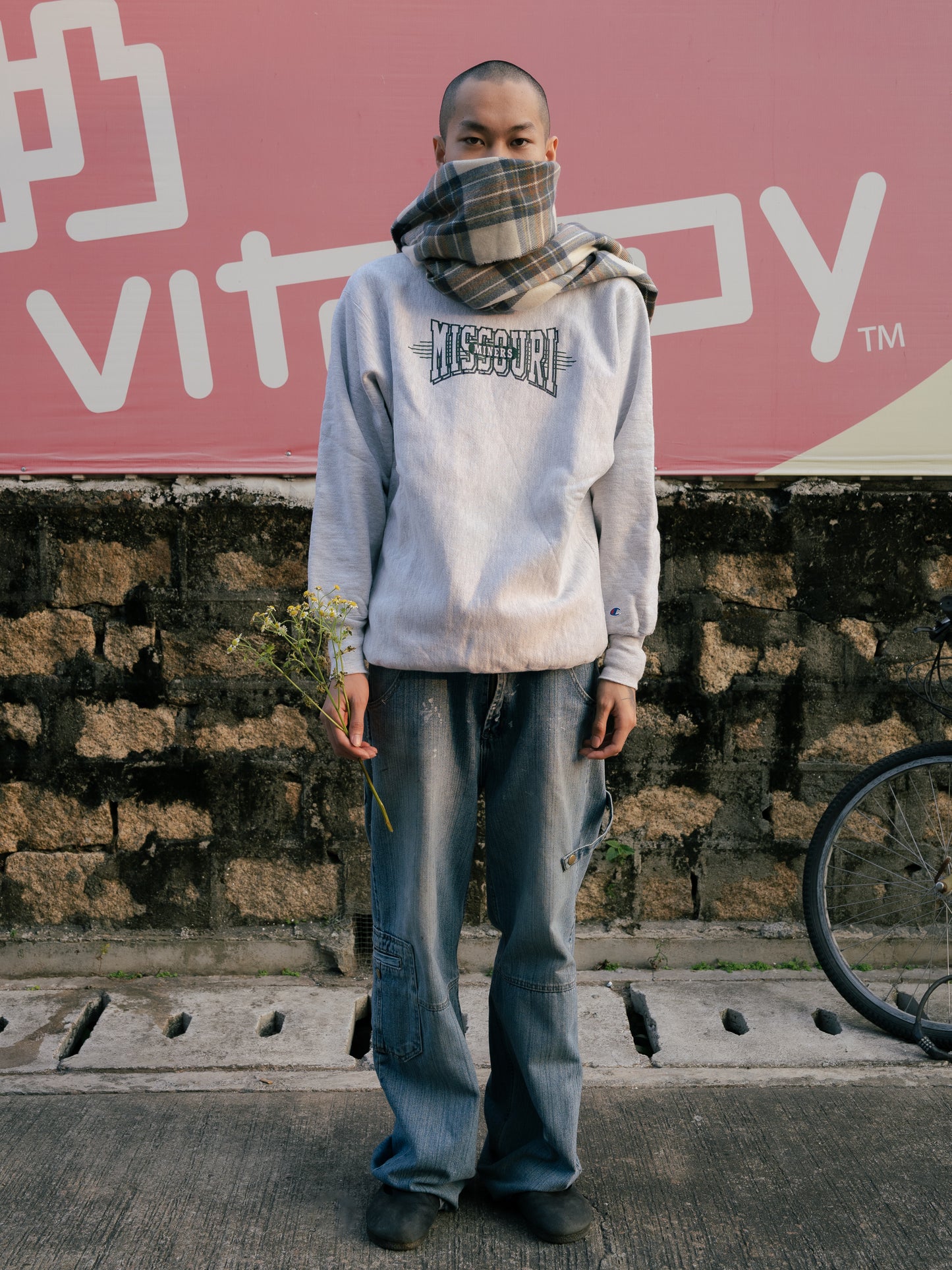 1990s “CHAMPION” MISSOURY MINERS Reverse Weave Sweatshirt