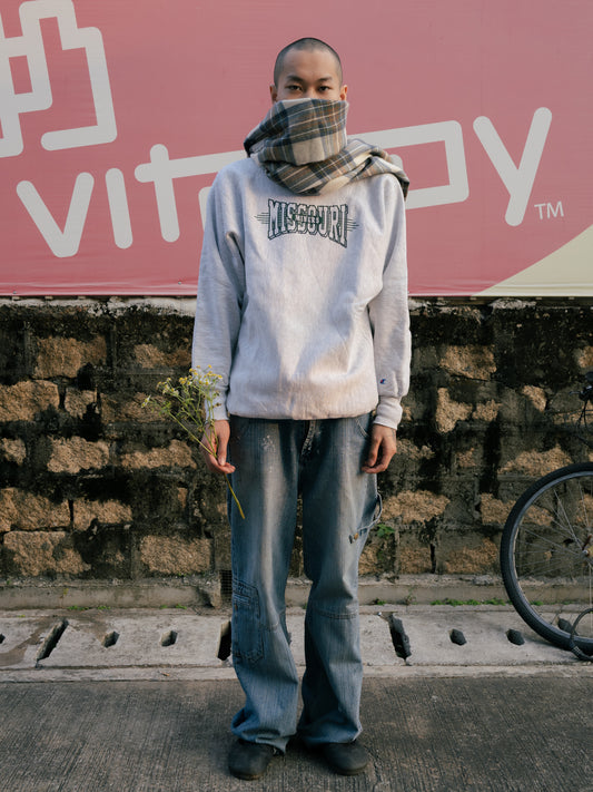 1990s “CHAMPION” MISSOURY MINERS Reverse Weave Sweatshirt