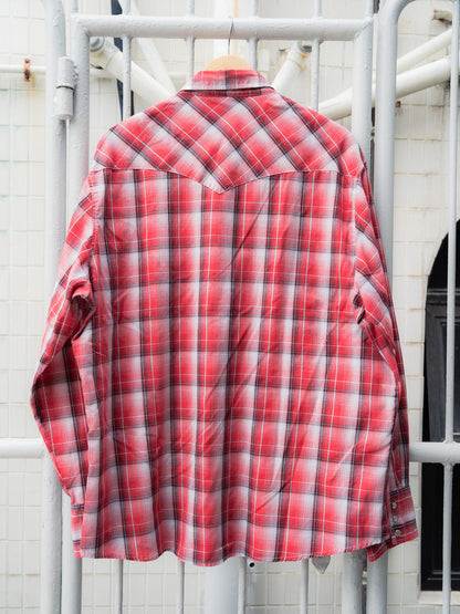 "WRANGLER" Long Sleeves Western Snap Shirt