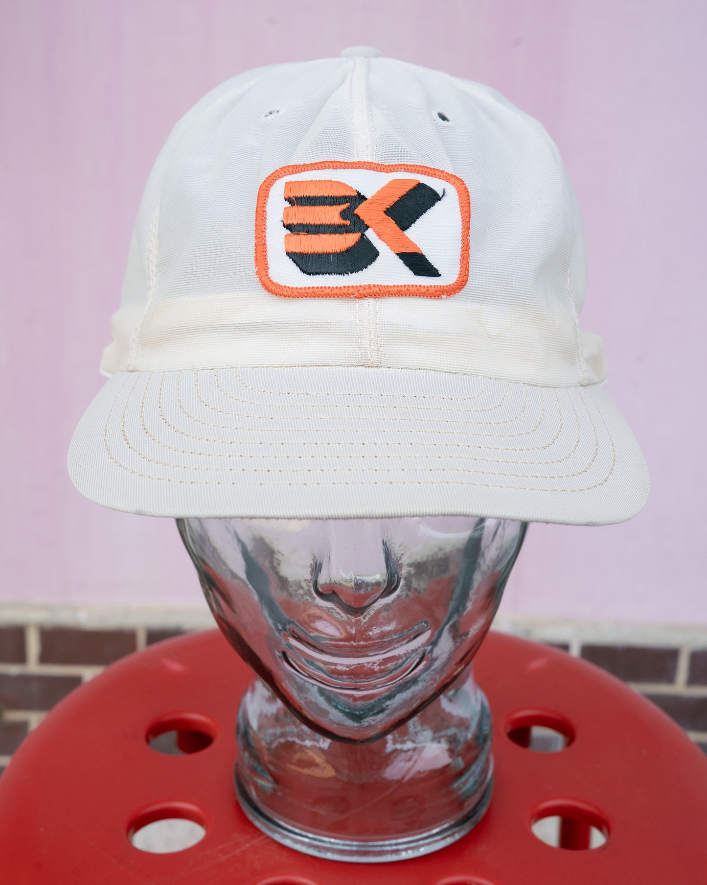 1980s "LOUISVILLE MFG. CO." All-Mesh 6-Panel Cap