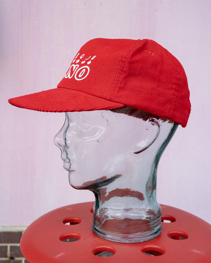 1990s "YUPOONG" RENO Nevada Royal Flush Corduroy Snapback