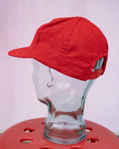 1990s "YUPOONG" RENO Nevada Royal Flush Corduroy Snapback