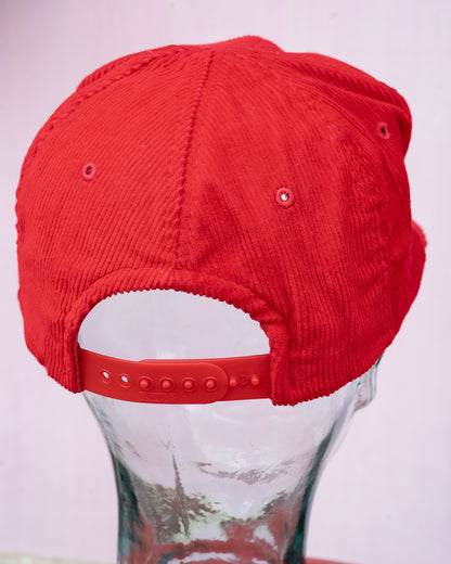 1990s "YUPOONG" RENO Nevada Royal Flush Corduroy Snapback