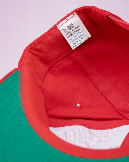 1990s "YUPOONG" RENO Nevada Royal Flush Corduroy Snapback