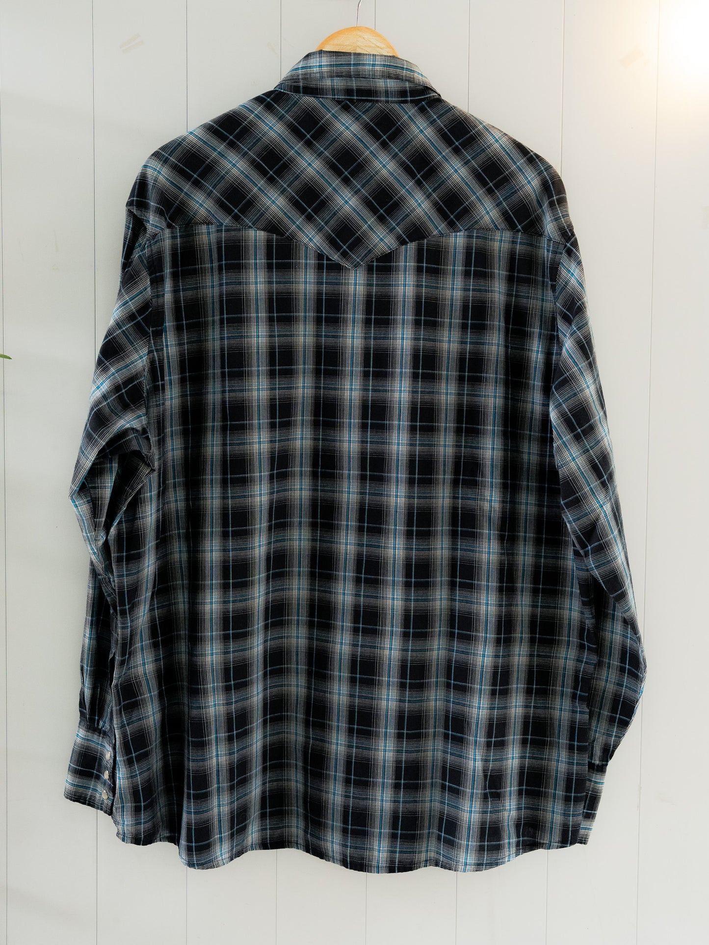 "WRANGLER" Long Sleeves Western Snap Shirt