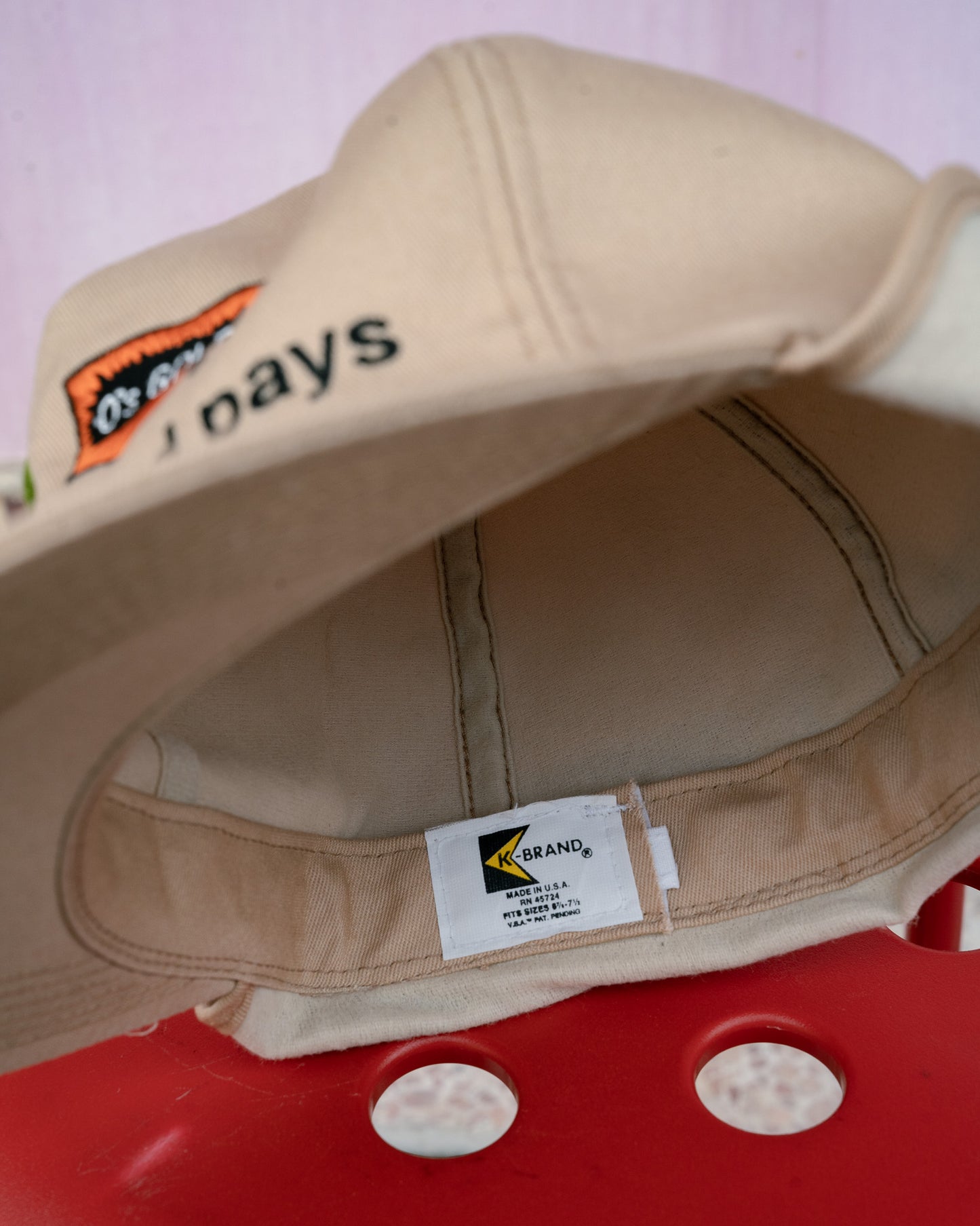 1980s "K-BRAND" ASGROW & O's Gold Seed Co. Flap Cap