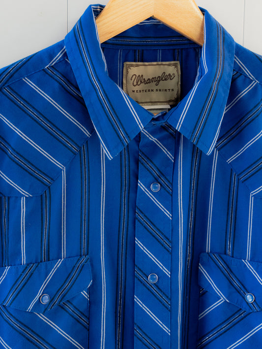 "WRANGLER" Long Sleeves Western Snap Shirt