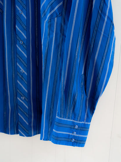 "WRANGLER" Long Sleeves Western Snap Shirt