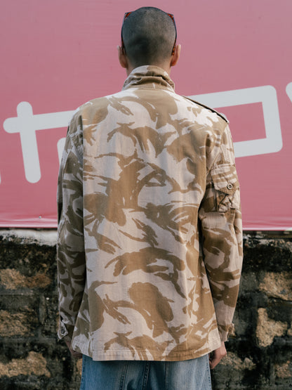 1990s Gulf War British Army Sparse Desert Camo DPM Combat Shirt