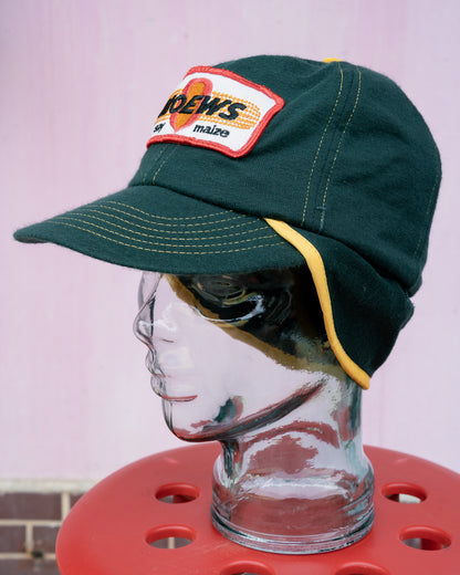1980s "Swingster“ MOEWS Seed Co. Say Maize Flap Cap