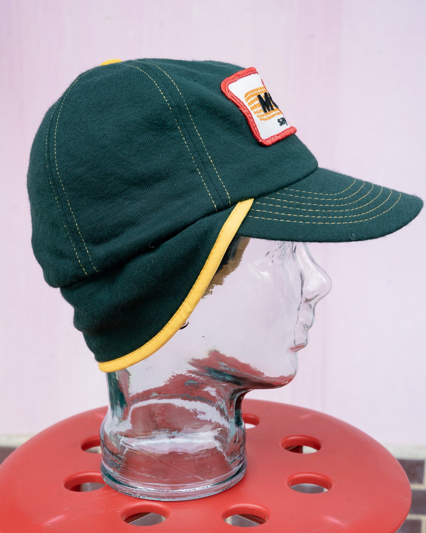 1980s "Swingster“ MOEWS Seed Co. Say Maize Flap Cap