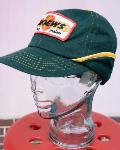 1980s "Swingster“ MOEWS Seed Co. Say Maize Flap Cap